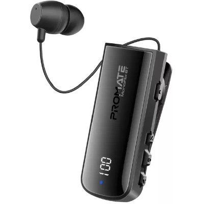Наушники Promate Monoflix-bt Black (monoflix-bt.black)