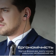 Наушники Promate Monoflix-bt Black (monoflix-bt.black) - Фото