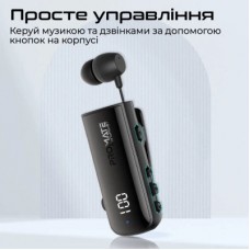 Наушники Promate Monoflix-bt Black (monoflix-bt.black) - Фото