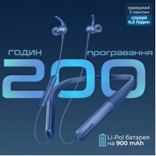 Навушники Promate Leap-200H Blue (leap-200h.blue) - Фото