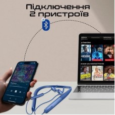 Навушники Promate Leap-200H Blue (leap-200h.blue) - Фото