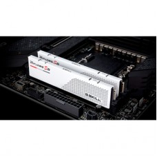 Модуль пам'яті для комп'ютера DDR5 64 GB (2x32GB) 6000 MHz Ripjaws S5 Matte White G.Skill (F5-6000J2836G32GX2-RS5W) Модуль пам'яті для комп'ютера DDR5 64 GB (2x32GB) 6000 MHz Ripjaws S5 Matte White G.Skill (F5-6000J2836G32GX2-RS5W) - Фото