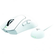 Мышка Razer DeathAdder V4 PRO Wireless/USB White (RZ01-05330200-R3G1) - Фото