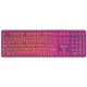 Клавіатура Canyon Fortnax Bluetooth/Wireless/USB UA Pink (CND-SKBW2)