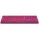 Клавіатура Canyon Fortnax Bluetooth/Wireless/USB UA Pink (CND-SKBW2)