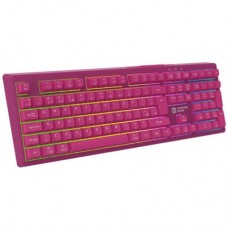 Клавіатура Canyon Fortnax Bluetooth/Wireless/USB UA Pink (CND-SKBW2) - Фото