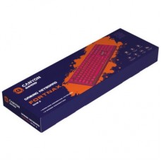 Клавіатура Canyon Fortnax Bluetooth/Wireless/USB UA Pink (CND-SKBW2) - Фото