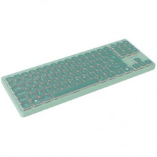 Клавиатура Canyon OnType 10 TKL Mechanical Silent Low-profile USB UA Green (CNS-HKB10GR) - Фото