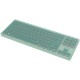Клавиатура Canyon OnType 10 TKL Mechanical Silent Low-profile USB UA Green (CNS-HKB10GR)