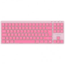 Клавіатура Canyon OnType 10 TKL Mechanical Silent Low-profile USB UA Pink (CNS-HKB10P) - Фото
