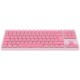Клавіатура Canyon OnType 10 TKL Mechanical Silent Low-profile USB UA Pink (CNS-HKB10P)