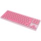 Клавіатура Canyon OnType 10 TKL Mechanical Silent Low-profile USB UA Pink (CNS-HKB10P)