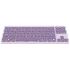 Клавіатура Canyon OnType 10 TKL Mechanical Silent Low-profile USB UA Violet (CNS-HKB10V) - Фото