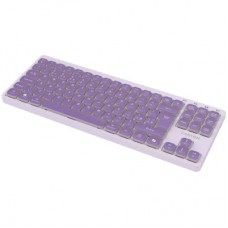 Клавіатура Canyon OnType 10 TKL Mechanical Silent Low-profile USB UA Violet (CNS-HKB10V) - Фото