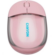 Мышка Canyon OnClick 24 Wireless Pink (CNS-CMSW24P) - Фото