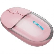 Мышка Canyon OnClick 24 Wireless Pink (CNS-CMSW24P) - Фото