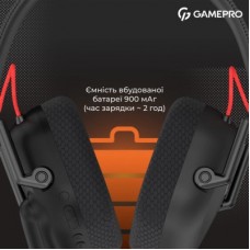 Навушники GamePro Genesis Mercury Pro 3-Mode Black (HSW120B) - Фото