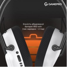 Наушники GamePro Genesis Mercury Pro 3-Mode White (HSW120W) - Фото