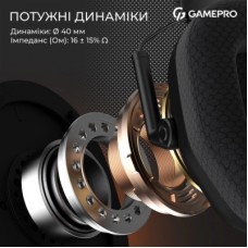 Навушники GamePro Genesis Mercury USB Black (HS120B) - Фото
