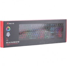 Клавіатура Xtrike ME KB-280 RGB Black (KB-280) - Фото