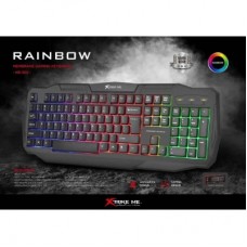 Клавіатура Xtrike ME KB-302 RGB Black (KB-302) - Фото
