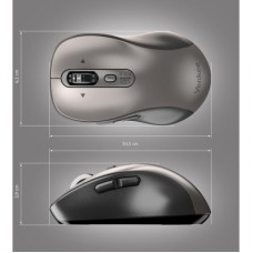 Мышка YENKEE YMS 2010SR Gyro Wireless/Bluetooth Graphite (45025341) - Фото