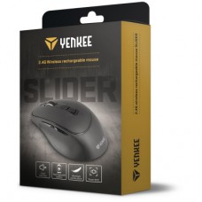 Мышка YENKEE YMS 2080GY Slider Wireless Black (45019322) - Фото