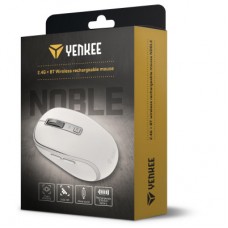 Мышка YENKEE YMS 2085WE Noble Wireless/Bluetooth White (45019715) - Фото