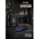 Мышка YENKEE YMS 3030BK Shotgun USB Black (45015501) Мышка YENKEE YMS 3030BK Shotgun USB Black (45015501)