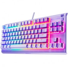 Клавіатура SteelSeries Apex 3 TKL USB UA Lavender (64940) - Фото