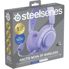 Наушники SteelSeries Arctis Nova 3P Wireless MultiPlatform Lavender (61692) - Фото