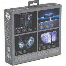 Наушники SteelSeries Arctis Nova 3P Wireless MultiPlatform Lavender (61692) - Фото