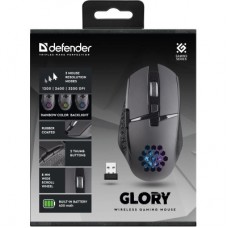 Мышка Defender Glory GM-514 LED Wireless Black (52514) - Фото