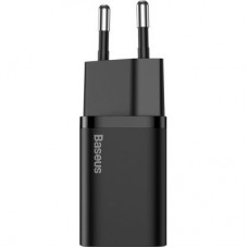 Зарядний пристрій Baseus 1xUSB 25 W (USB-C) + Cable Type-C black (TZCCSUP-L01) - Фото