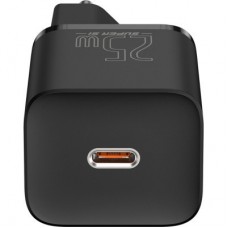 Зарядний пристрій Baseus 1xUSB 25 W (USB-C) + Cable Type-C black (TZCCSUP-L01) - Фото