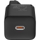 Зарядний пристрій Baseus 1xUSB 25 W (USB-C) + Cable Type-C black (TZCCSUP-L01) Зарядний пристрій Baseus 1xUSB 25 W (USB-C) + Cable Type-C black (TZCCSUP-L01)