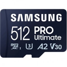 Карта памяти Samsung 512GB microSDXC class 10 UHS-I U3 V30 A2 Pro Ultimate (MB-MY512SA/WW) - Фото