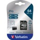 Карта памяти Verbatim 64GB microSDXC class 10 UHS-III PRO (47042) Карта памяти Verbatim 64GB microSDXC class 10 UHS-III PRO (47042)