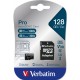 Карта памяти Verbatim 128GB microSDXC class 10 UHS-III PRO (47044)