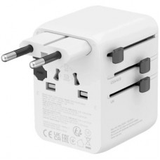 Зарядний пристрій Canyon OnTour 70 3xUSB-C + 2xUSB-A EU/UK/US/AUS 70W White (CNS-TA70W1006W) - Фото