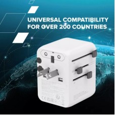 Зарядний пристрій Canyon OnTour 70 3xUSB-C + 2xUSB-A EU/UK/US/AUS 70W White (CNS-TA70W1006W) - Фото