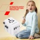 Зарядний пристрій Canyon OnTour 70 3xUSB-C + 2xUSB-A EU/UK/US/AUS 70W White (CNS-TA70W1006W)