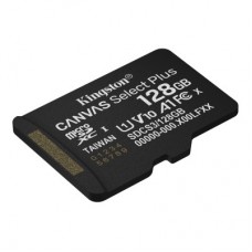 Картка пам'яті Kingston 128 GB microSDXC class 10 UHS-I V10 A1 Canvas Select Plus (SDCS3/128GBSP) - Фото