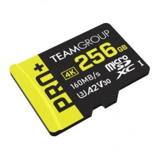 Картка пам'яті Team 256 GB microSDXC class 10 UHS-I U3 V30 A1 Pro+ (TPPMSDX256GIA2V3003) - Фото