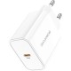 Зарядний пристрій BOROFONE BA57A USB-C PD20W white (6931474745538)