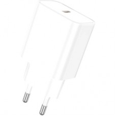 Зарядний пристрій BOROFONE BA71A USB-C PD20W white (6974443387964) - Фото