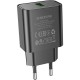 Зарядний пристрій BOROFONE BA72A USB QC3.0 black (6974443388541)