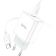 Зарядний пристрій HOCO C104A USB-C PD20W + cable USB-C to USB-C white (6931474782915)