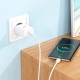 Зарядний пристрій HOCO C104A USB-C PD20W + cable USB-C to USB-C white (6931474782915)
