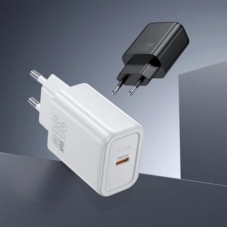 Зарядний пристрій HOCO N62 USB-C PD30W black (6942007644297) - Фото